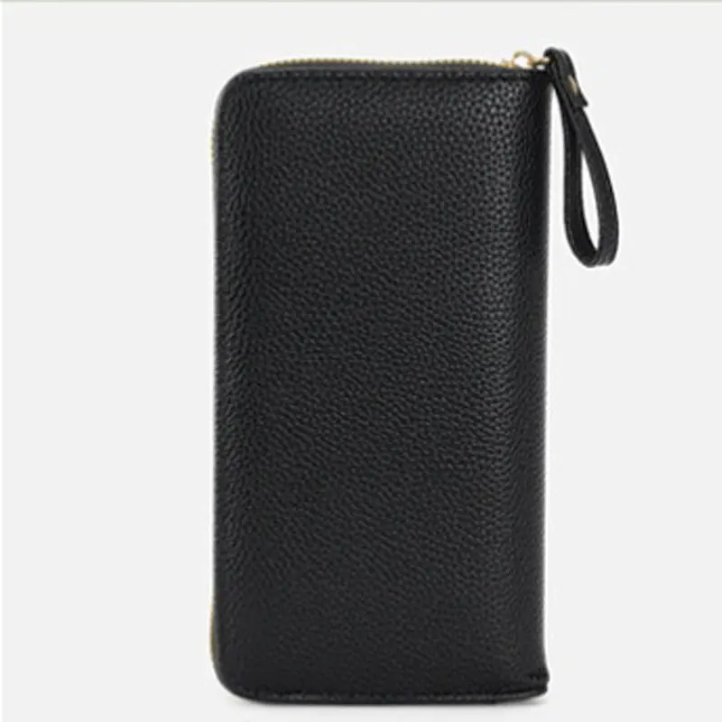 2024 New Women's Wallet Women's Long Wallet Cowhide Large Capacity Handheld Bag Trendy Women's Leather Wallet Handheld Bag