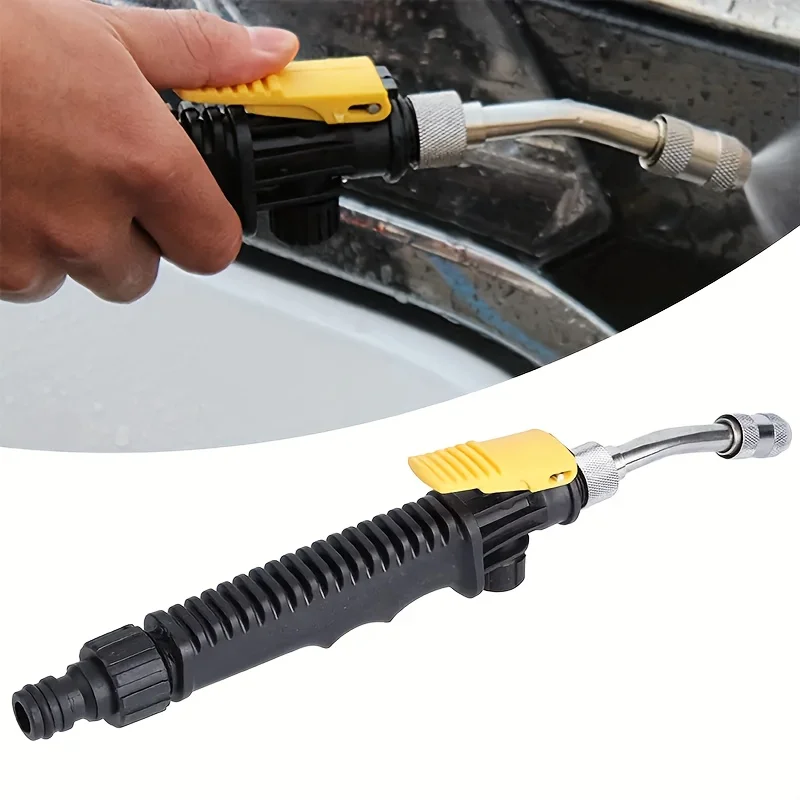 High Pressure Water Sprayer Long Stainless Steel Car Wash Nozzle Replacement Sprayer Gun And Hose For Auto Undercarriage Gutter