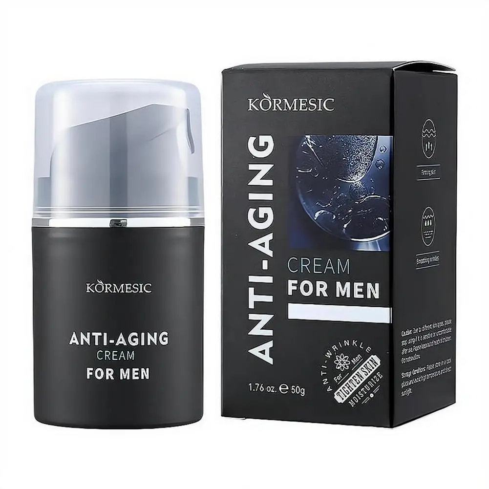 Men's Face Cream Anti Aging Wrinkle Cream Moisturizing Hydrating Firming Moisturizer For Male Skin
