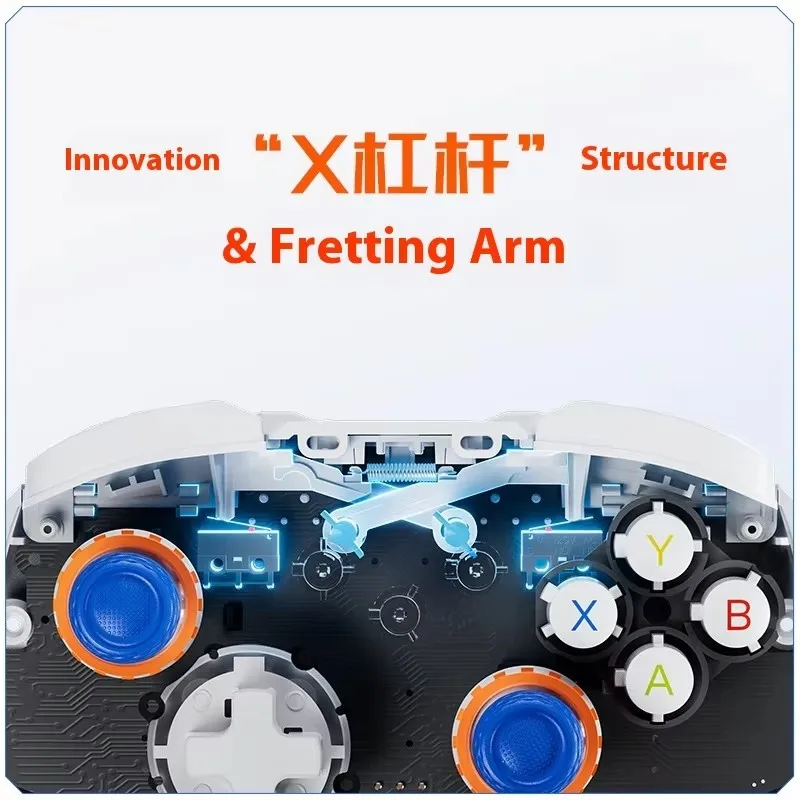 BIGBIGWON Blitz 2 TMR Gamepads Star Flash سماعة لاسلكية تعمل بالبلوتوث وحدات تحكم الحسية الجسدية 2000 هرتز لـ NS PC لعبة البخار مخصصة #3