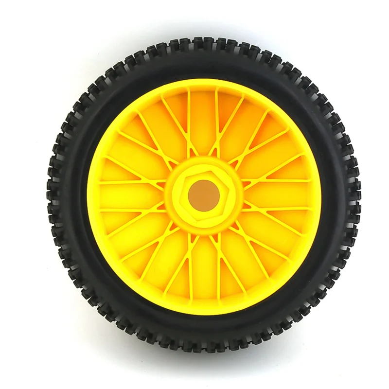 Pneus de buggy RC escala 1/8 BAAA-116Mm 17Mm Hex RC Roda e pneu para ARRMA Traxxas Redcat Team Losi Kyosho VRX Hobao HPI HSP, 2