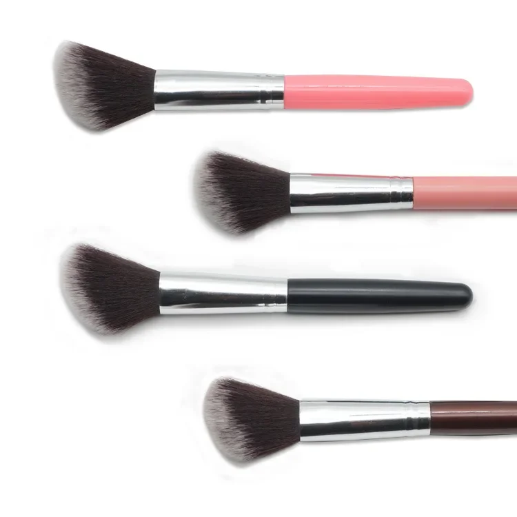 Makeup Brush for Powder Application Professional Quality Blush Brush for Natural Glow Soft Dense Powder Brush