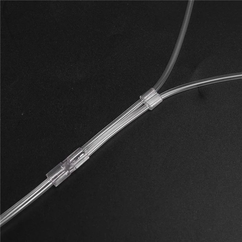 Hot-5Pcs 6M Double Hole Soft Nasal Oxygen Tube Nasal Oxygen Cannula Nasal Tube Suitable For Oxygen Gener
