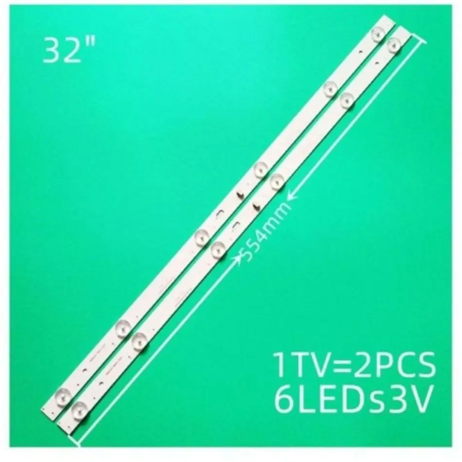 LED lighting strip, for Pioneer LED-32B750, LED strip JL.D3206330-004AS-M, 4C-LB320T-JF3, 4C-LB320T-GY6