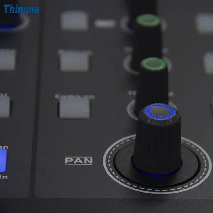 Thinuna MX-D32 Professional Audio 32 Way Digital Mixing Console 32-CH XLR Analog Input 16-CH XLR Mix Bus Output Digital Mixer