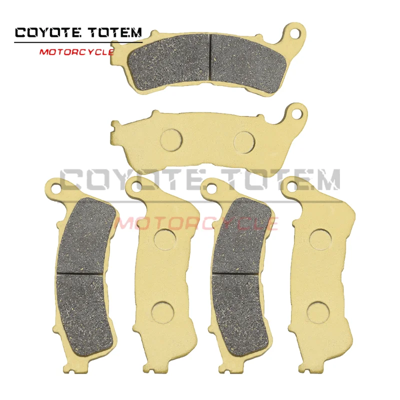 

The front and rear brake pads of motorcycles are applicable to Honda CBF1000 A/S/T/FA from 2006 to 2016