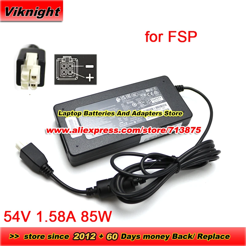 Genuine FSP085-A54C1401 for FSP Switching FST2631OACW PWR-ADPT-85 V01 Power Adapter 341-101090-01 54V 1.58A 85W