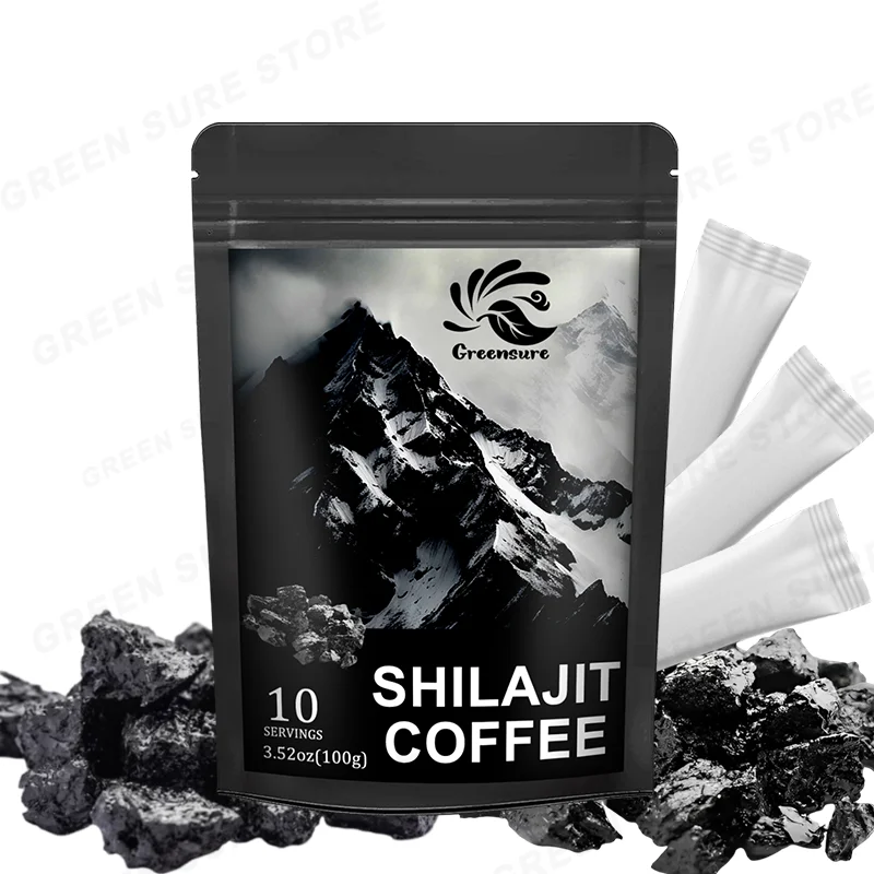 Himalayan Shilajit Resin High Potency for Energy Booster & Immune Support Over 85 Trace Minerals for Healthy Concentration Care