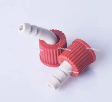 

4pcs Laboratory GL14 detachable hose connector straight elbow GL14