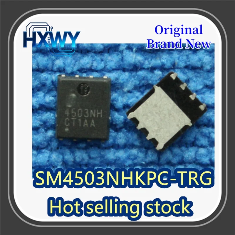 

(10/50 pieces) SM4503NHKPC-TRG SMD DFN5X6-8 4503NH MOSFET N-channel, 30V 80A, Brand New Original
