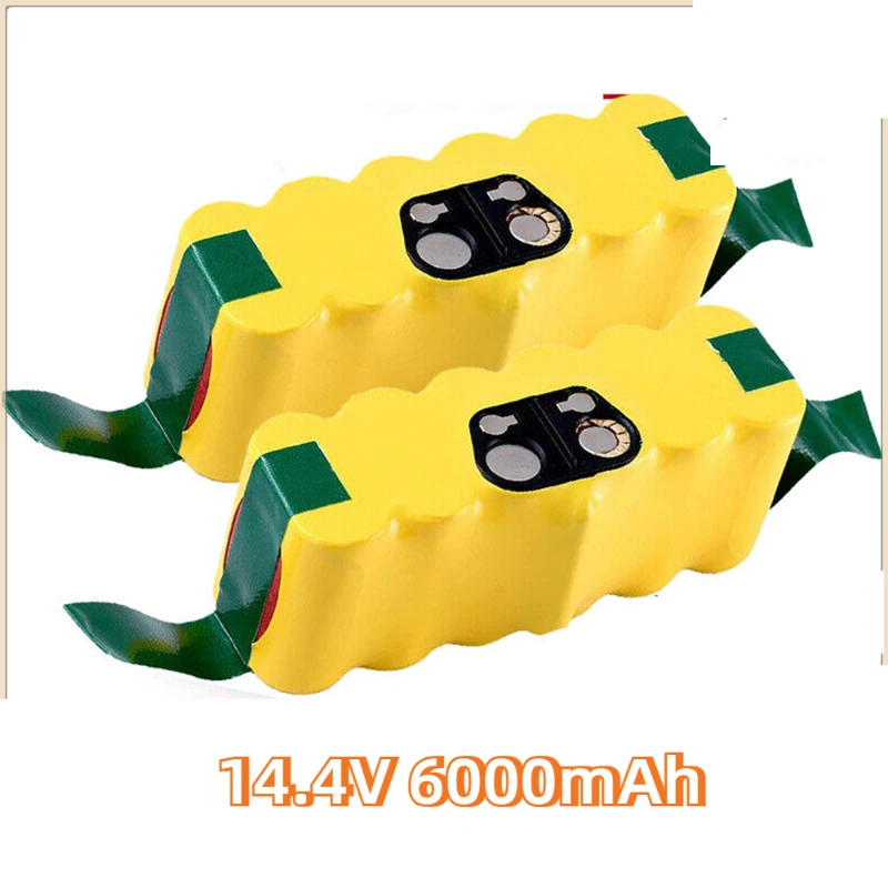 

For iRobot Roomba Battery 500 600 700 800 900 595 620 650 780 890 Battery For Roomba Vacuum Cleaner Battery 14.4V 6000mAh