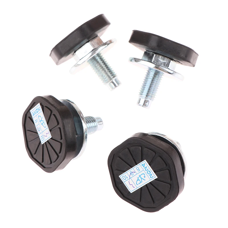 4Pcs For Haier Drum Washing Machine Fixed Feet Case Screw Balance Shock Absorption Non-slip Pad Feet