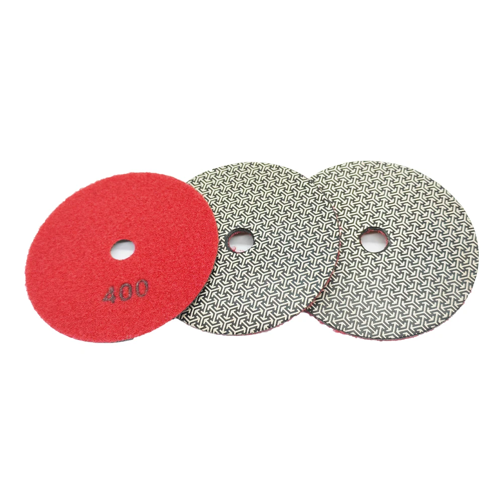 

Electroplated Diamond Dry Polishing Pad Flexible Abrasive Tool Sanding Marble Concrete Metal Car Bodies