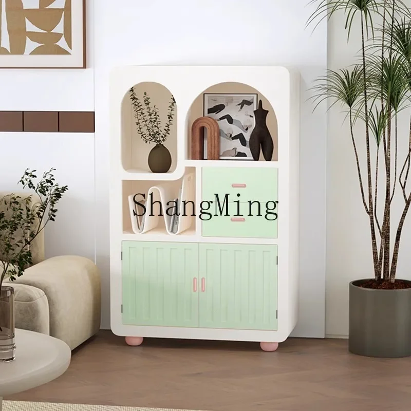 CL  entrance entrance cabinet cream wind living room decoration contrasting color storage cabinet