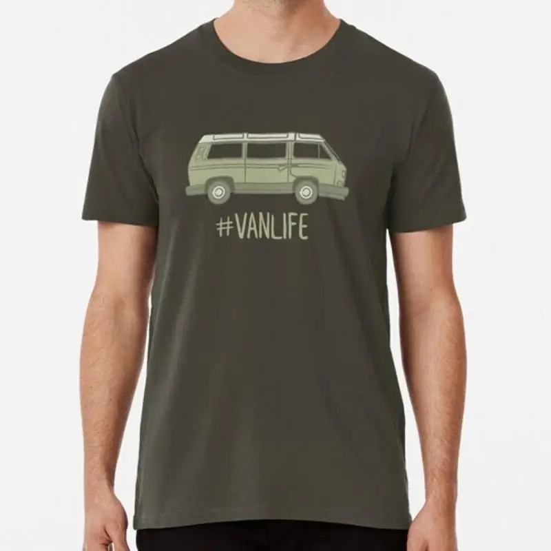 

Футболка Westfalia Vanagon vanlife от S до 5XL, сделано в США