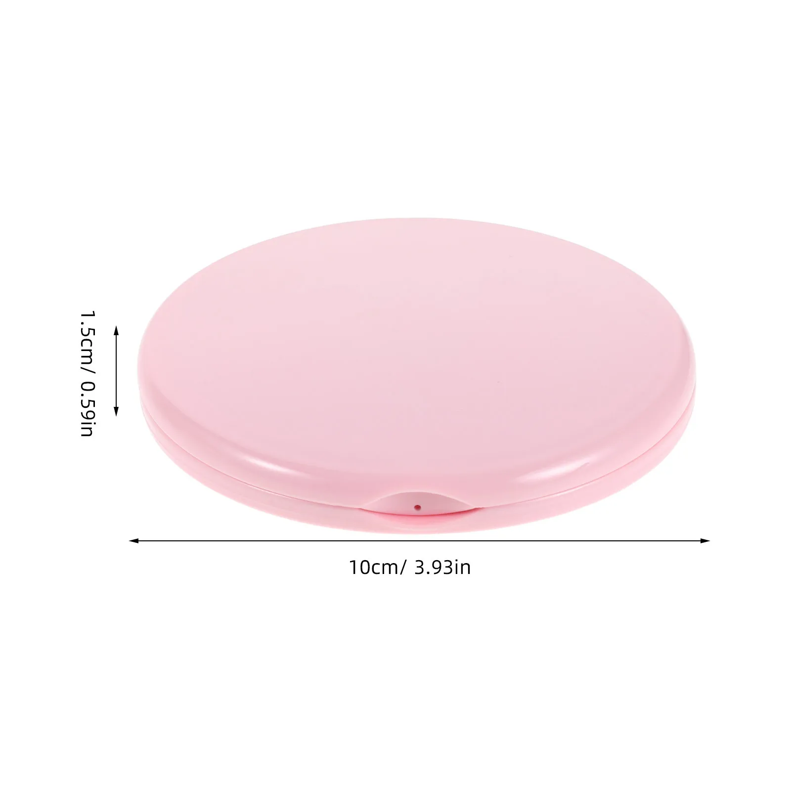 5 pezzi piccoli specchi pieghevoli 10x ingrandito portatile bifacciale specchio compatto da viaggio ufficio mini forniture per vanità donne