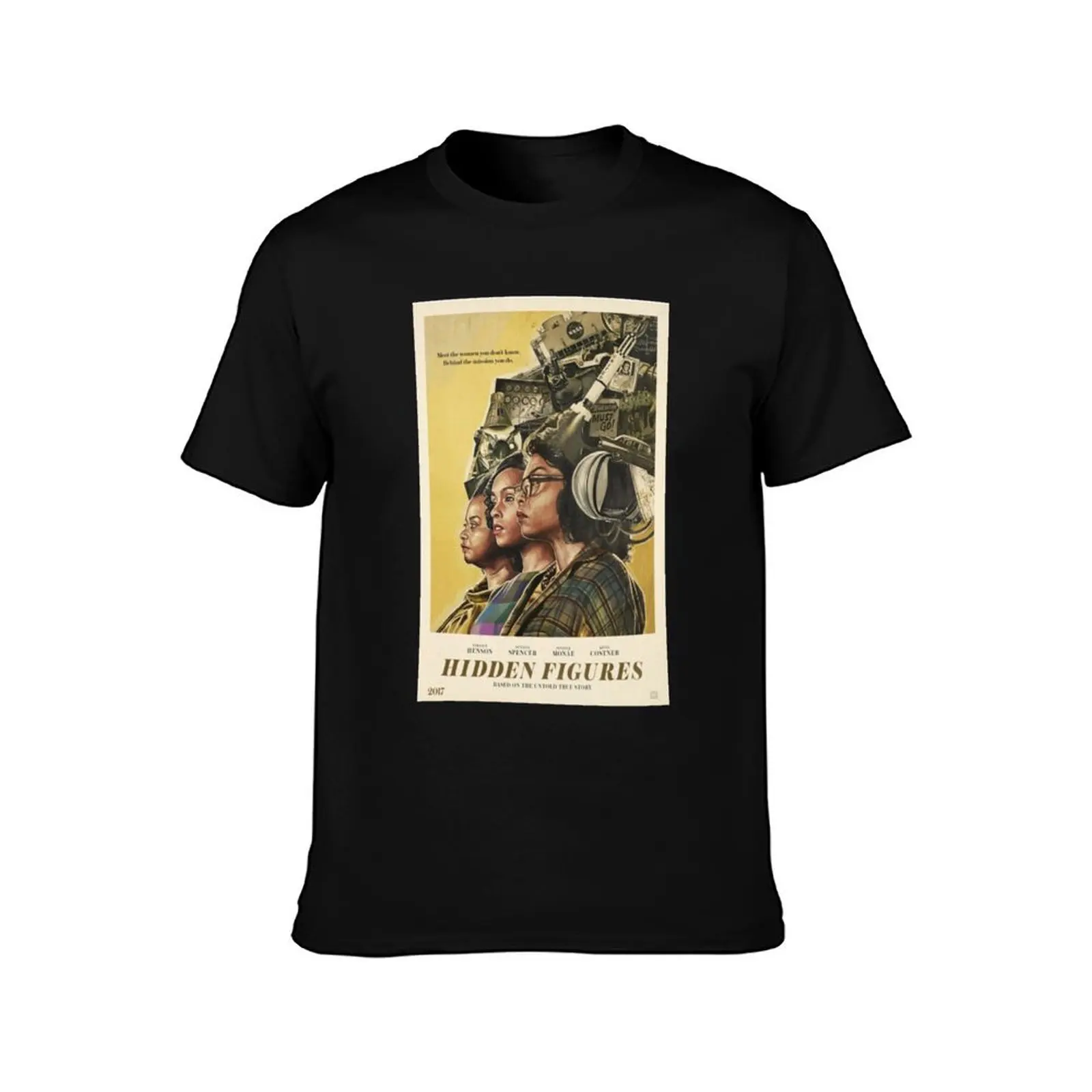 Hidden Figures Classic T-Shirt Quick Dry Light Sports T-Shirt