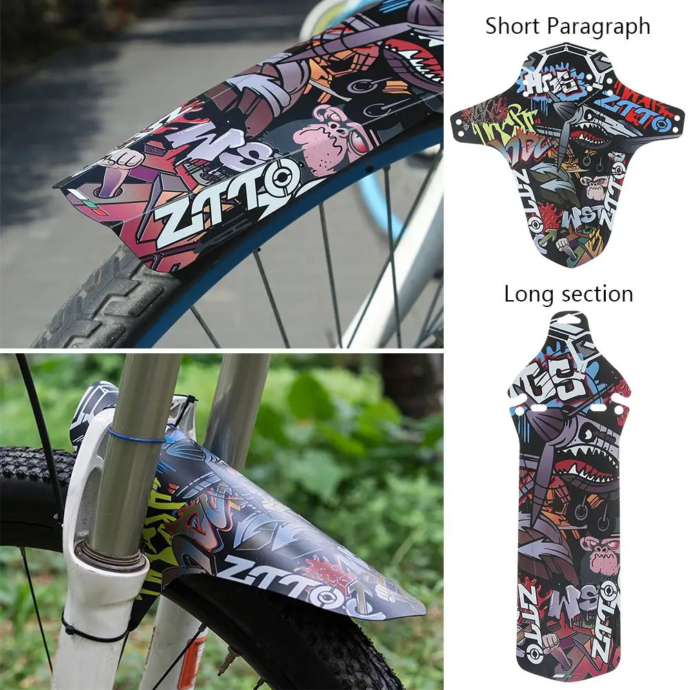 1 Pc MTB Bike Fender Mountain Bicycle  Front Back Short Long Mudguards Road Cycling  Mud Removal Bicycle Parts