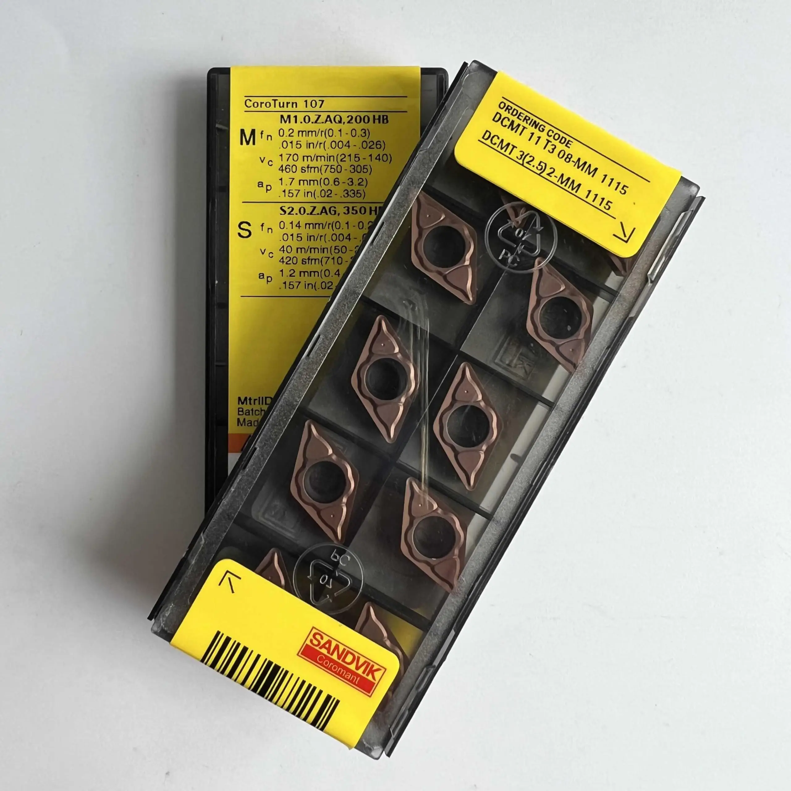 Original blade DCMT11T308-MM 1115  /Carbide CNC Blade 10 Pieces