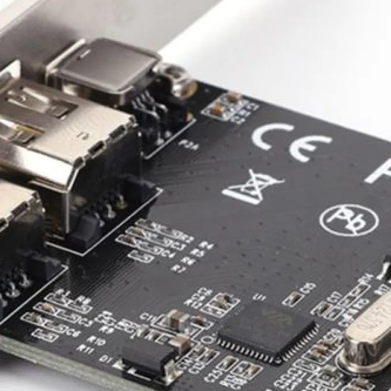 PCI-E 1X 1394 DV Video Capture Adapter Card 6 Pin to 4 Pin 3 Port Firewire Converter Desktop Computer Accessories