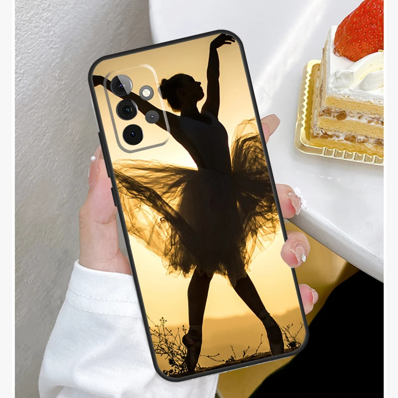 Ballerina Ballet Dance Girl Funda For Samsung Galaxy A52 A32 A12 A14 A34 A54 A51 A71 A53 A33 A13 A15 A25 A35 A55 Case