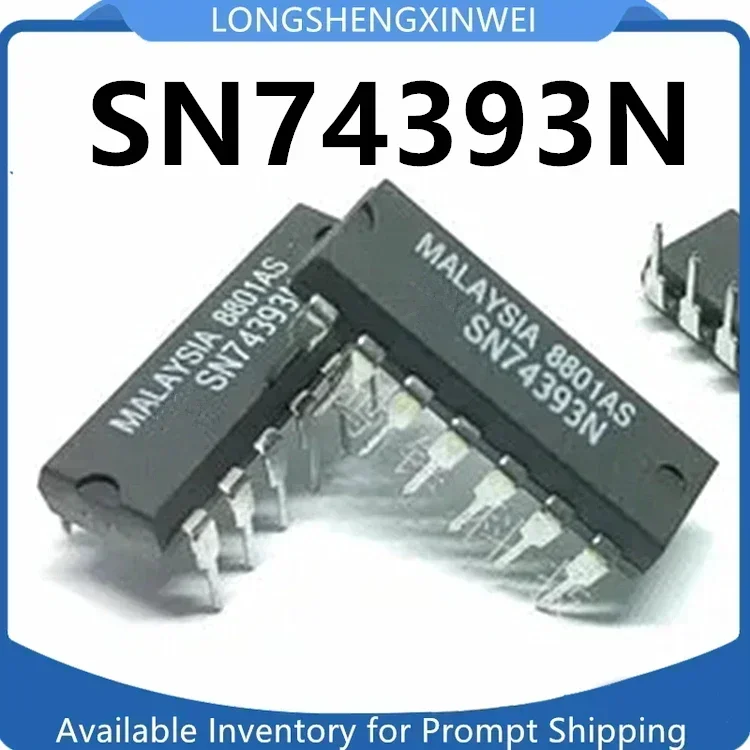 1PCS  SN74393N 74393 Direct Interpolation DIP-14 Original