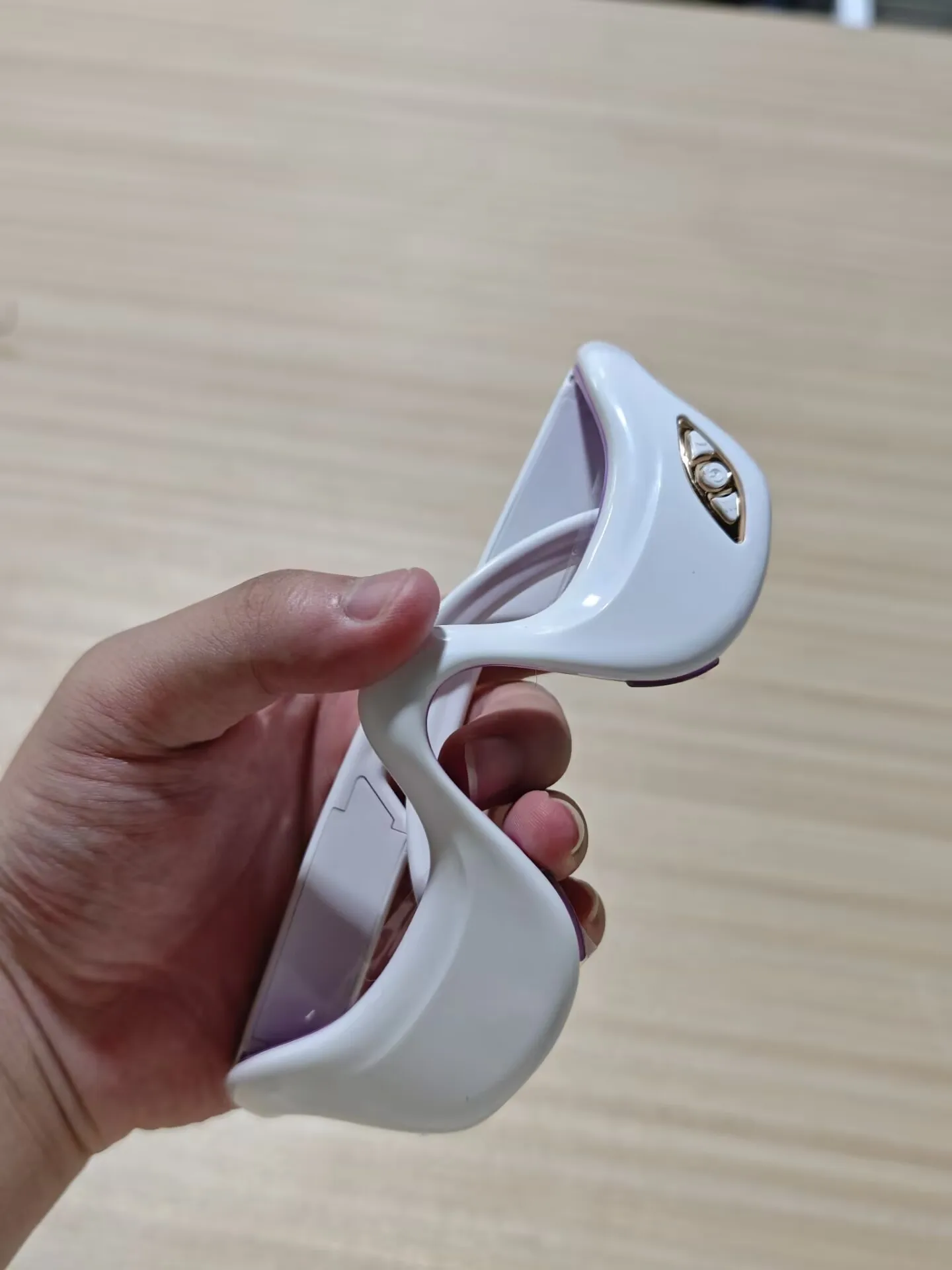 

3D Vibration Eye Massager for Dark Circles & Wrinkles, Rechargeable Anti-Aging Eye Mask, Fatigue Relief