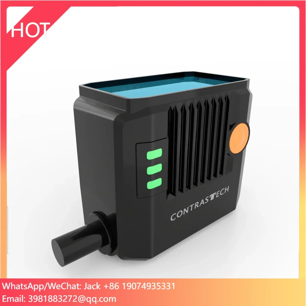 

4096x3072 Gigabit Ethernet 6.3MP 28fps 84 Yards/second Deep Learning AI-Powered Code Reader With High Performance