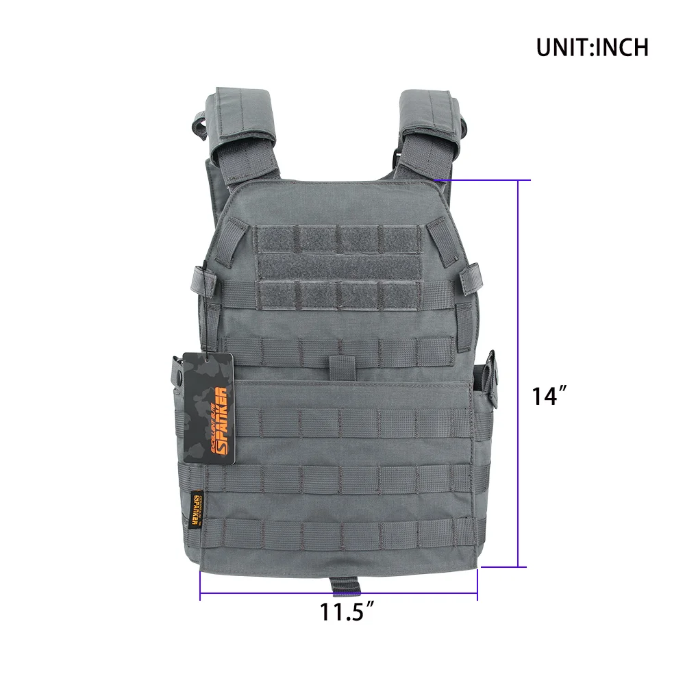 EXCELLENT ELITE SPANKER Tactical Vest Hunting Vest Combat Armor Vests  Adjustable Armor Outdoor CS Training Vest