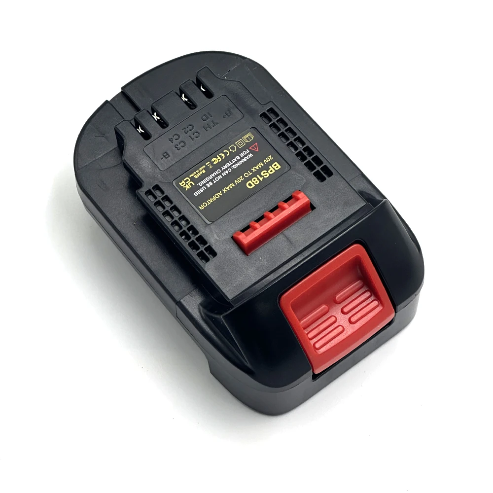 BPS18D Battery Adapter Converter for Black & Decker/Stanley 18V Li-ion to for Dewalt 18V/20V  Battery Power Tools view 2
