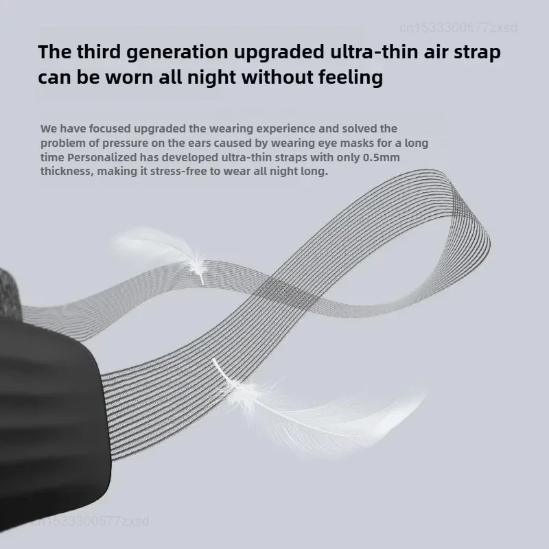 Dreamlight 3s Eye Mask Sleep 3D Natural Sleeping Eye Mask for Men Women Adult Portable Block Out Light Sleep Aid Eyepatch
