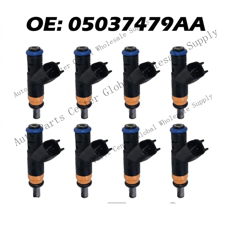 L+ 8 Pack Fuel Injector for Chrysler 300 Aspen 5.7L 6.1L V8 05-13 05037479AA