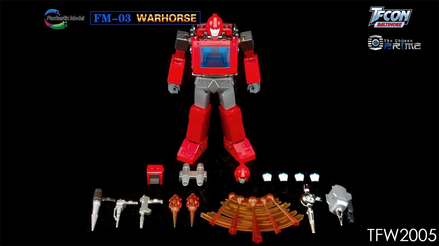 【الدفعة الأولى】متوفر الآن FansToys FT FM-03 FM03 Warhorse Ironhide Mp Ratio Action Figure Robot