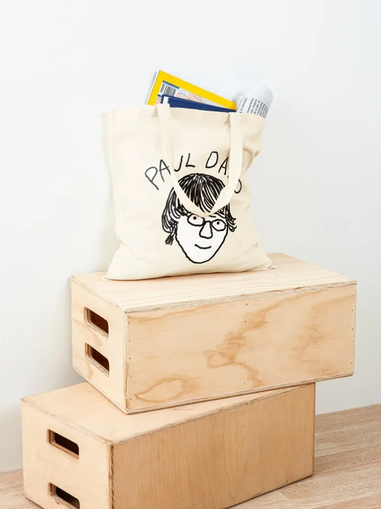 Badly Drawn Paul Dano Tote Bag custom tote bag bags woman 2025 Women's handbag Women's shopping bag