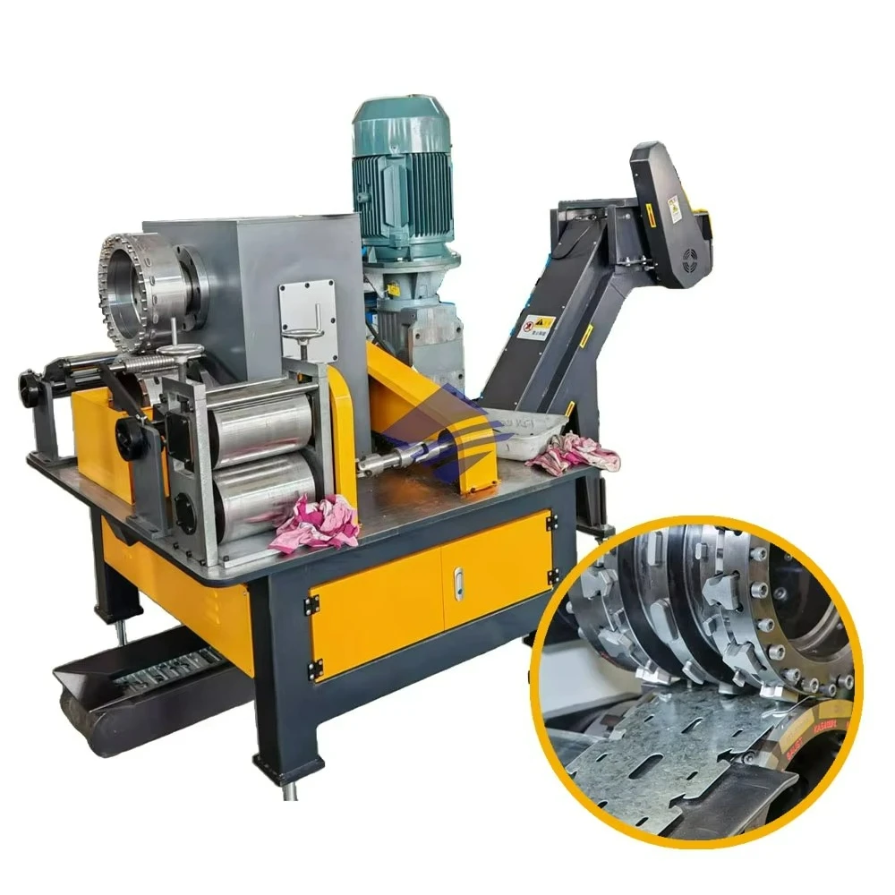 Blechdrehstanzer für anpassbare extrudierte Metallprofile