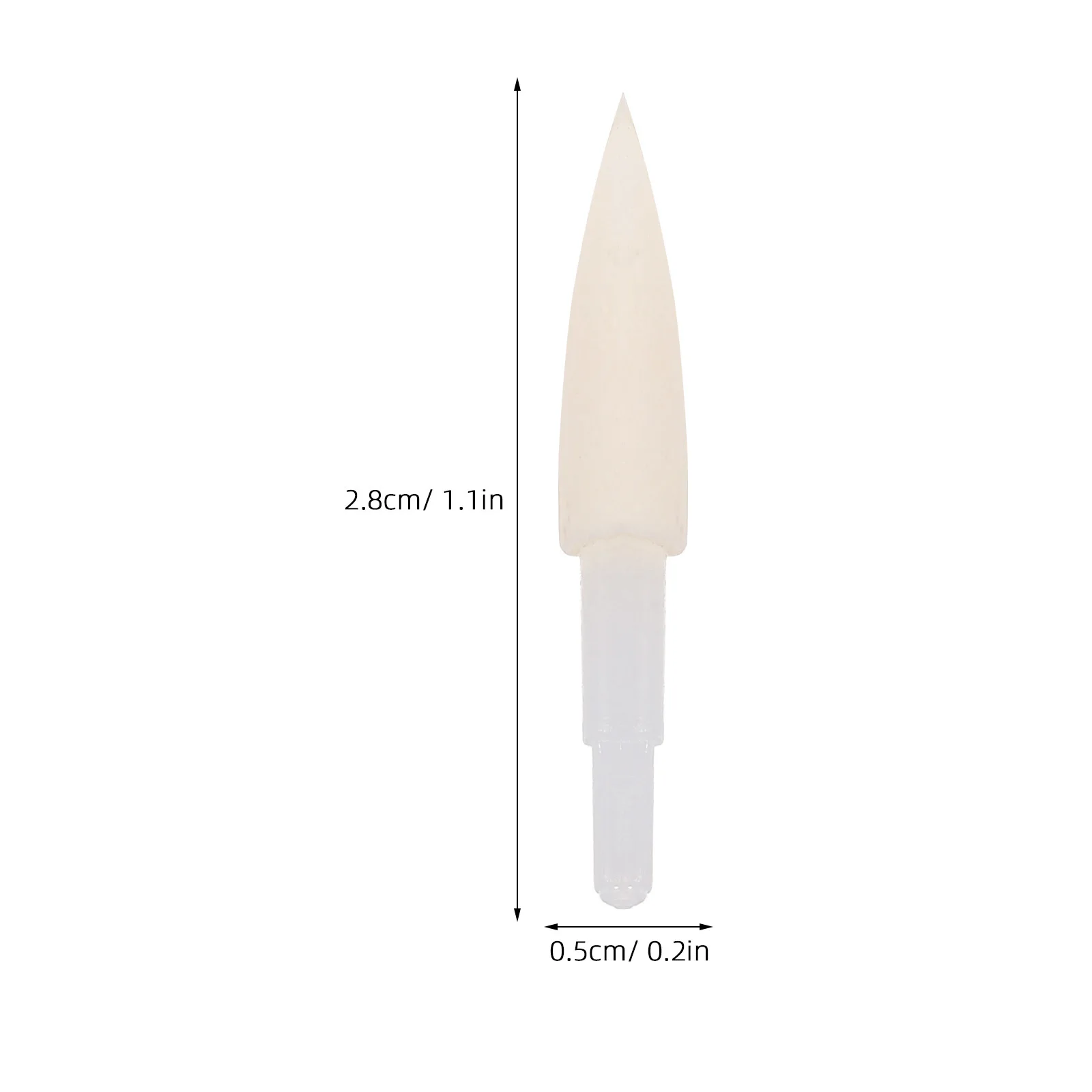 20 قطعة قلم إسفنجي ناعم نصائح استبدال رؤوس لأقلام الخط أدوات الكتابة طويلة الأمد للمبتدئين والخبراء