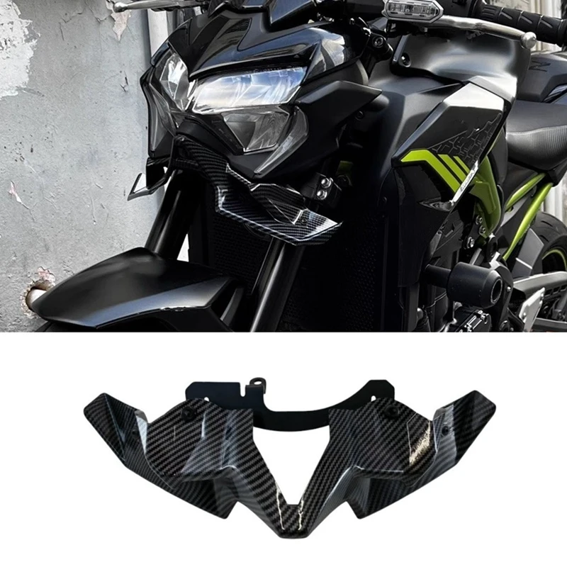 For KAWASAKI Z900 2021-2024 Motorcycle Front Spoiler Winglet Aerodynamic Wing Kit Spoiler Deflector