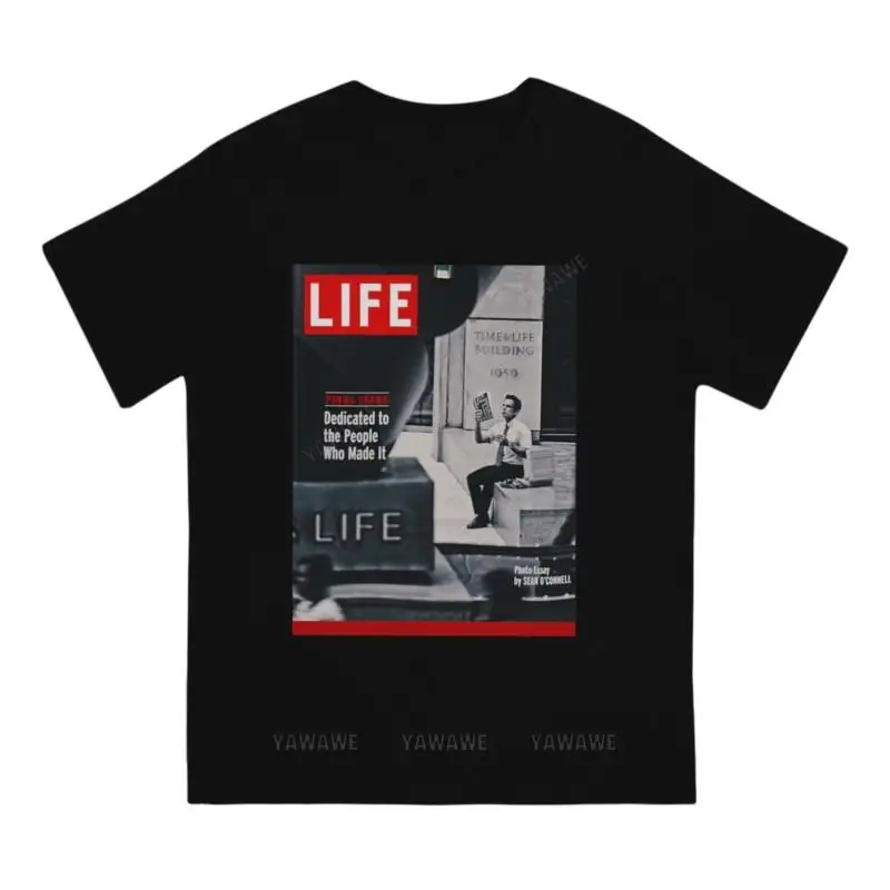 Walter Mitty LIFE Cover Special TShirt The Secret Life of Walter Mitty Leisure T Shirt Summer Stuff For Men Women