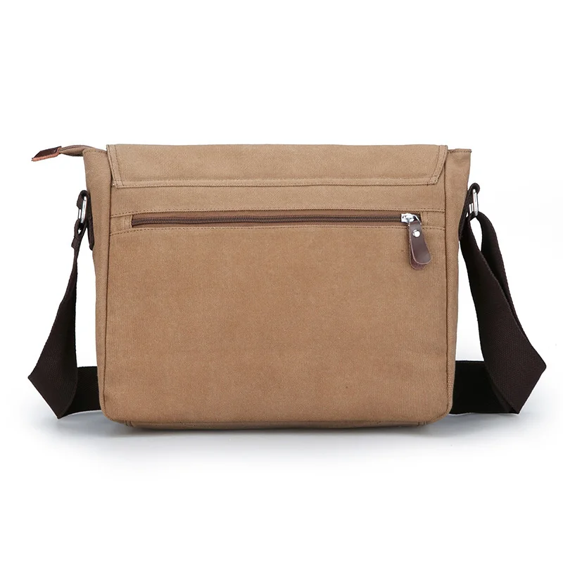 Hoge kwaliteit heren schoudertas Vintage reizen Crossbody tas Man Laptop Messenger Bag canvas mannelijke handtassen 2024 Nieuw