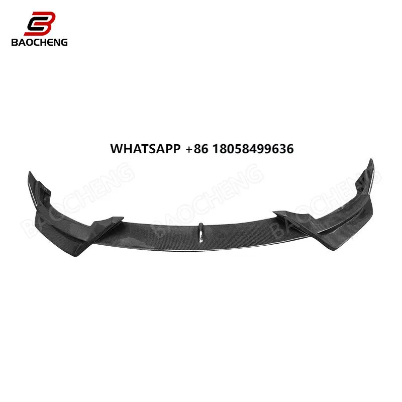 

For Tsla Model Y 2021-2024 Car Factory Price Car Parts Hot Selling High Quality Dry Carbon Fiber Front Lip Front Bumper
