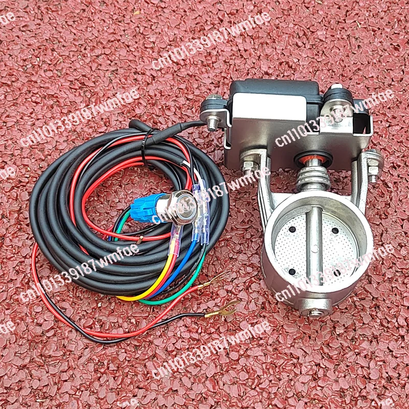 Motorcycle exhaust valve modified electronic valve exhaust controller, remote control switch, exhaust pipe valve sound wave