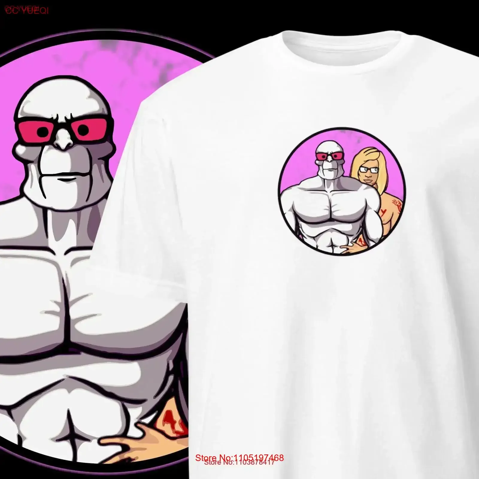 تي شيرت Frisky Dingo تي شيرت عتيق مغسول ناعم على الموضة قليلاً كاجوال قابل للتنفس للارتداء اليومي ممتد متعدد الاستخدامات