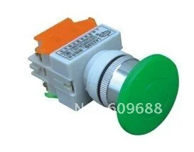Кнопочный переключатель с грибовидной головкой, 22 мм, NO + NC AY37-11M (PBC) Y090-11M LAY7-11M