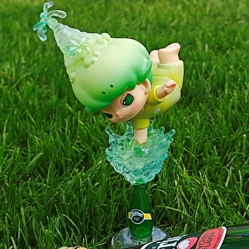 

Dimoo Perrier Paris Water Bubble Explorer Elevator Action Anime Figures Cute Model Collection Ornaments Toys And Hobbies