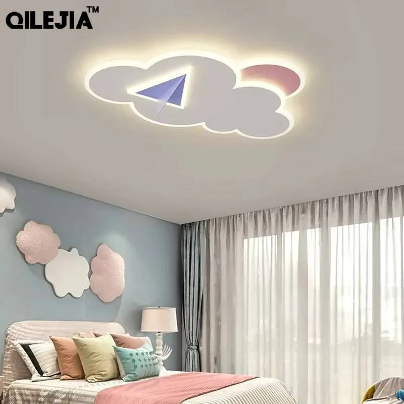 Creative Cloud Led Ceiling Light Simple Living Room Bedroom Children's Room Ceiling Lamp Modern Home Indoor Decor Lighting Lamps