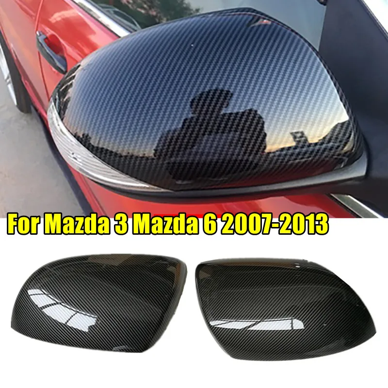 

Для Mazda 3 2010-2013 6 2009-2011 ABS автомобильное боковое зеркало заднего вида крышка крыла корпус внешней двери замена накладки