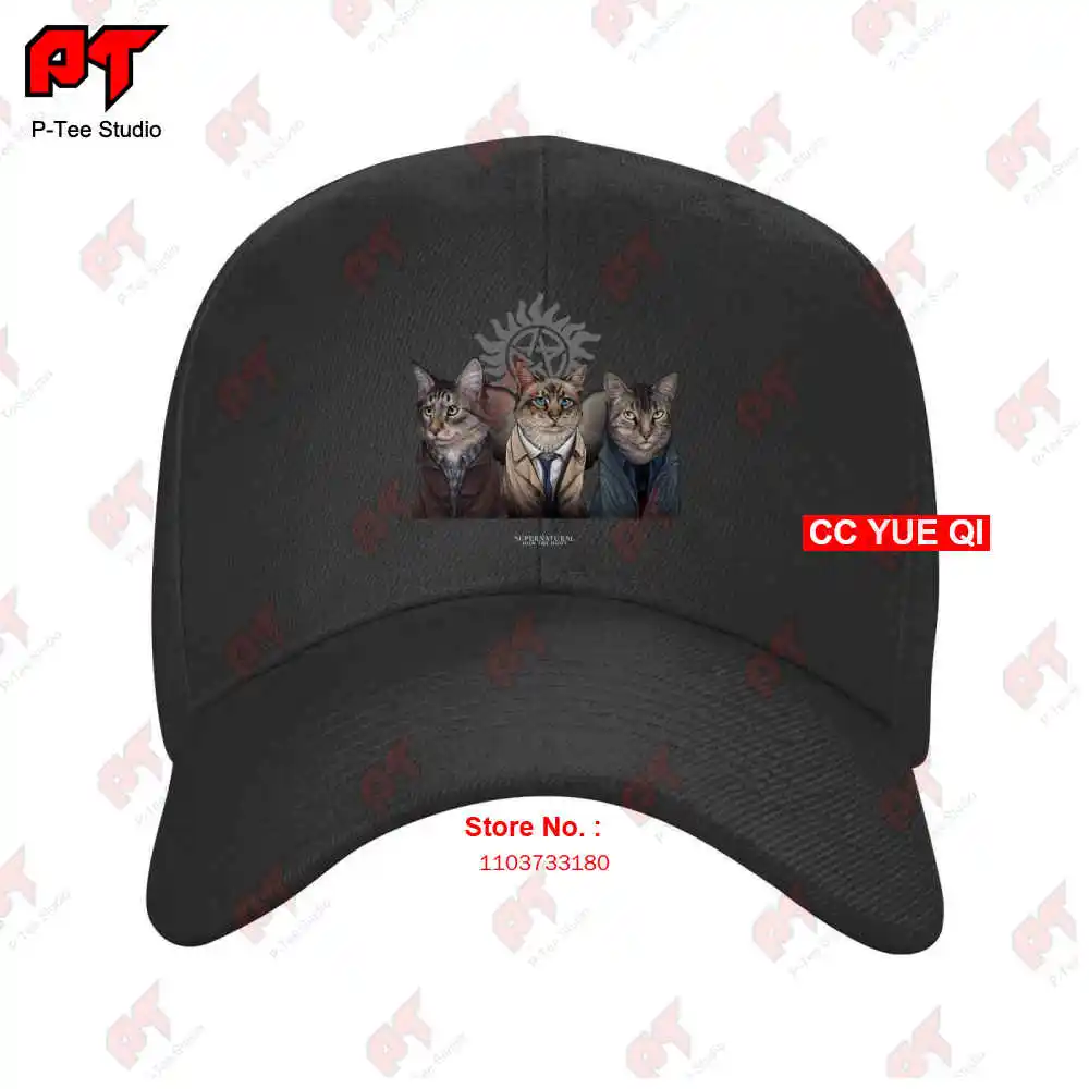 

Supernatural Cats Baseball Caps Truck Cap C4JN