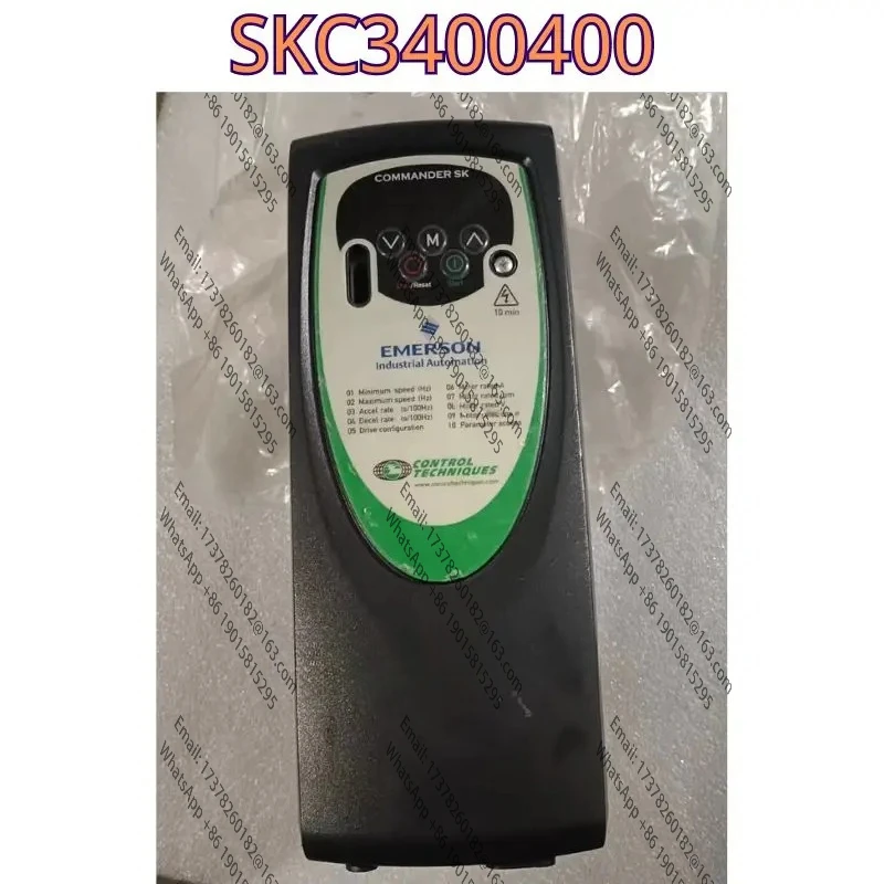 

Used frequency converter SKC3400400 4KW 380V functional test OK