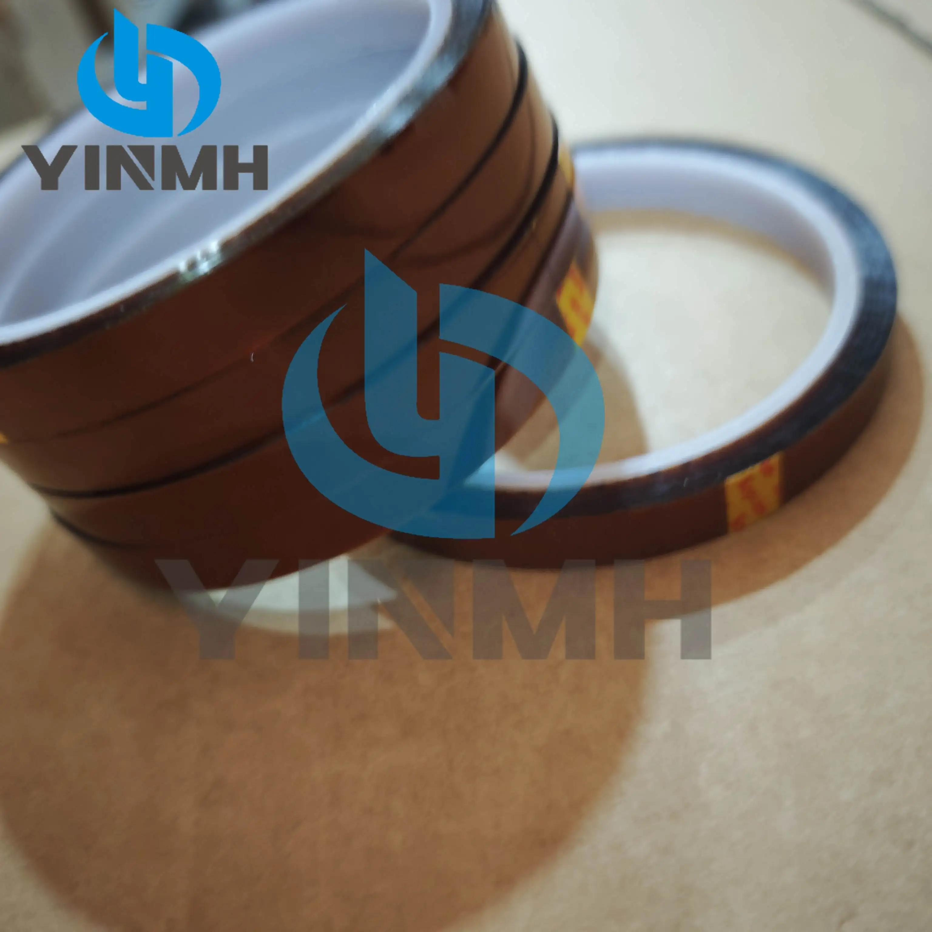 2Rolls Sublimation Heat Transfer Tape compatible for 3D Printer Bed Tape DTF Print High-Temperature Thermal Insulation Polyimide