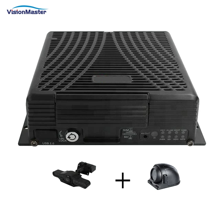 4 Channel Car Security 4g Wifi Gprs Gps Dvr Mobile Dvr System